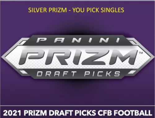 2021 Prizm Draft Picks Football SILVER PRIZM - YOU PICK / COMPLETE YOUR SET
