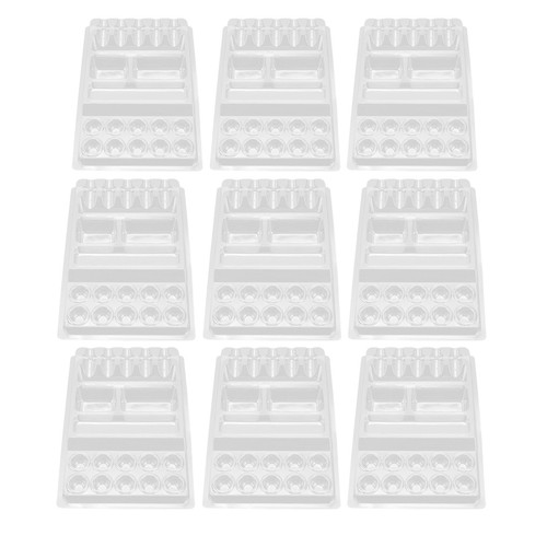 25pcs Professional Tattoo Ink Cup Tray Disposable Plastic Holder Stand For T CBK - Picture 14 of 24