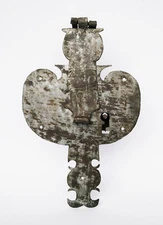 Antique 18th/19th century chest trunk iron lock hardware collectible