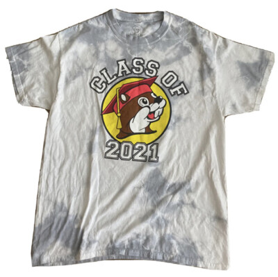 T shirt L Buc-ee s Class of 2021 '' Voted Most eager to graduate'' bucees Beaver