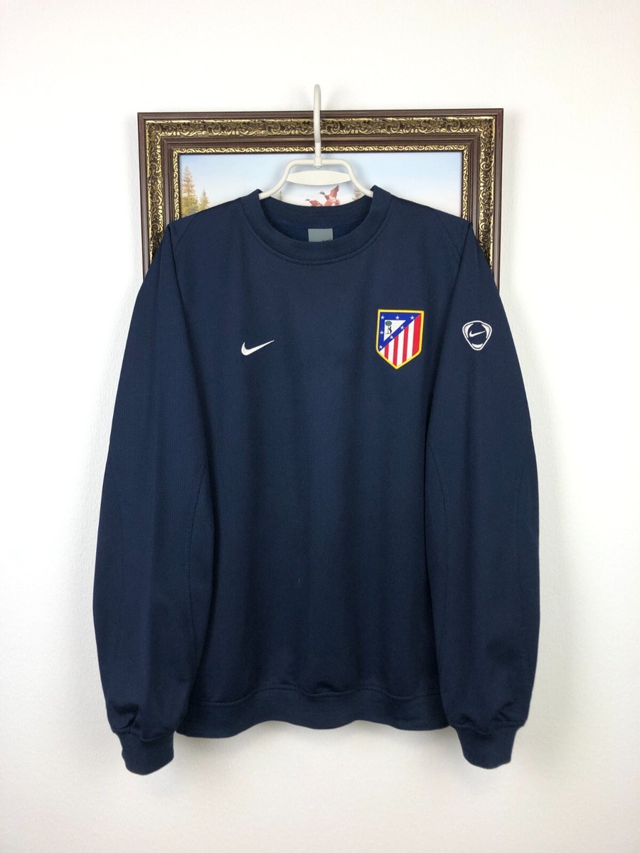 Vintage Nike Atletico Madrid Football Sweatshirt Soccer