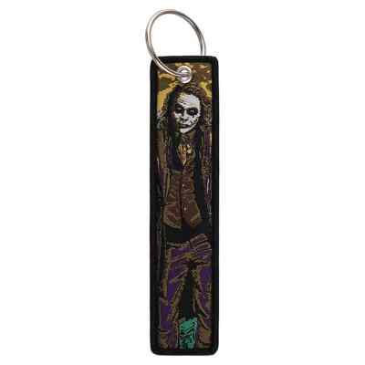 The Joker Comic Book Movie Villain Embroidered Double Sided Key