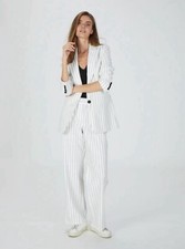 Marc Aurel Classic Black And White Striped Wo...