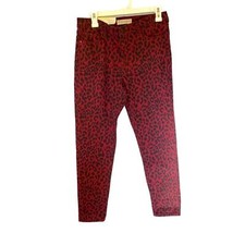 New Social Standard by Sanctuary Ankle Skinny Stretchy Cheetah Jeans Size 8