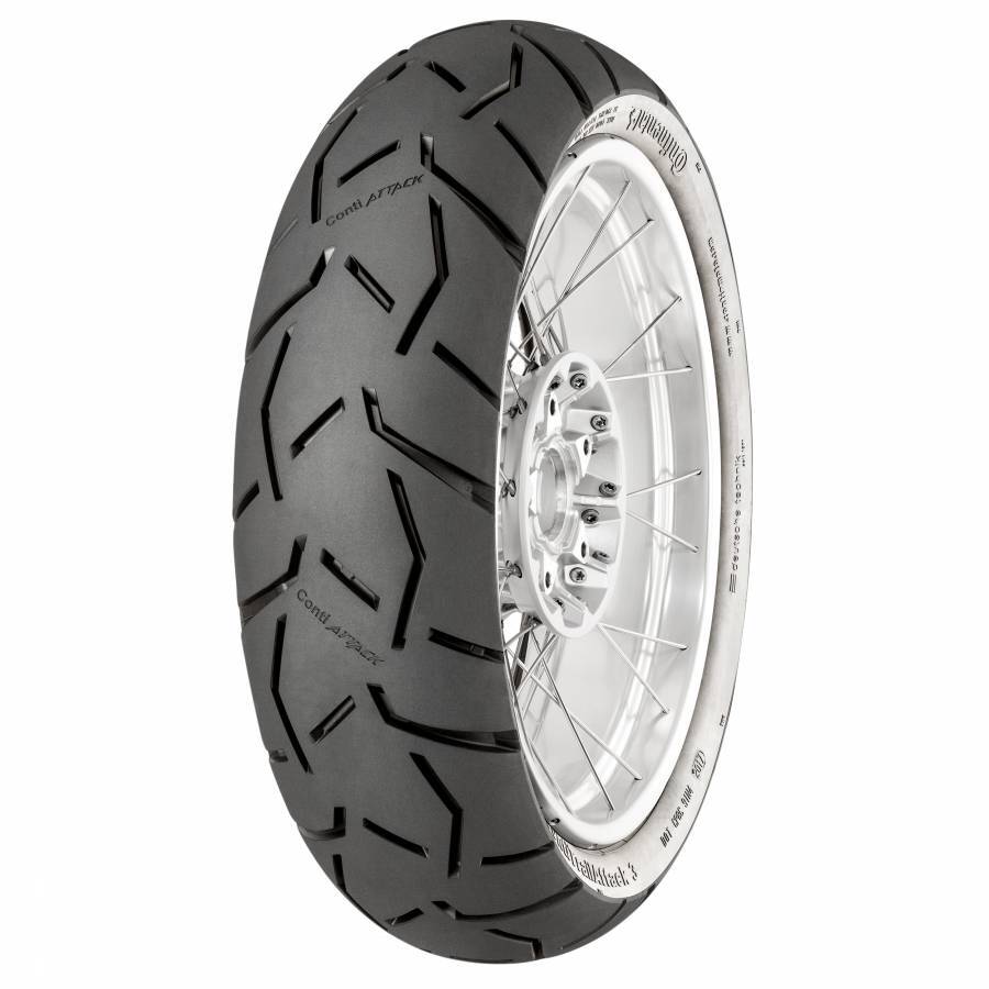 Pneu moto Continental ContiTrailAttack 3 de haute technologie radial carcasse ZR