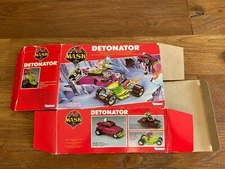 M.A.S.K 1987 Detonator (empty) BOX only mask kenner