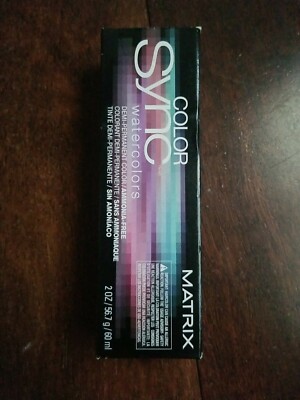 MATRIX COLOR SYNC DEMI  HAIR COLOR, SPA,WATERCOLOR,VINYL,SHEER ACIDIC,5 MIN FAST