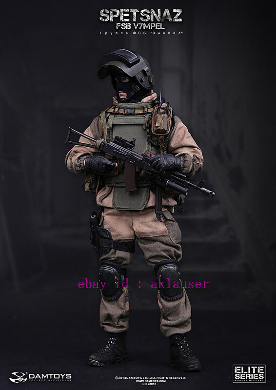DAMTOYS SPETSNAZ スペツナズ ヴィンペル 部隊 フィギュア DAMTOYS SPETSNAZ スペツナズ ヴィンペル 部隊 フィギュア