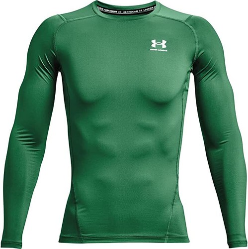 Under Armour Men's HeatGear Long Sleeve Compression Shirt-1361524-FREE SHIPPING - Picture 28 of 33