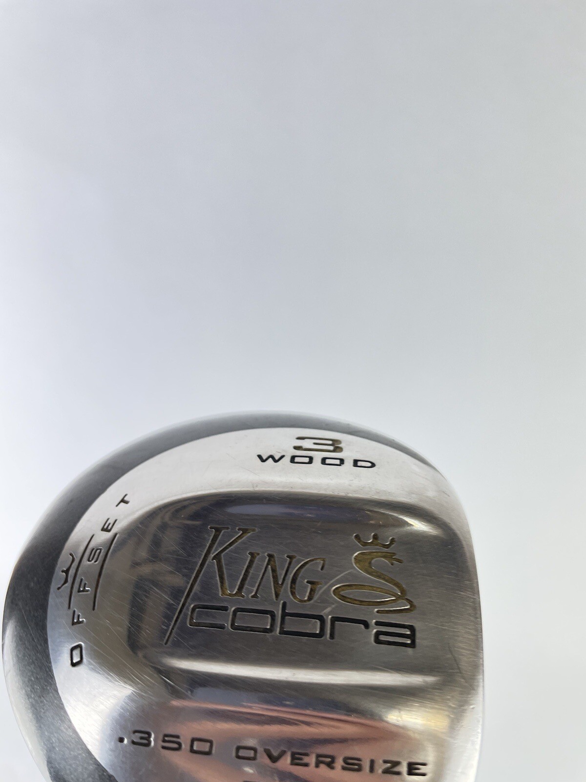 King Cobra 3 Wood Offset 15* Regular Flex Steel /Lamkin Oversize /Right