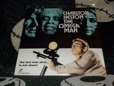 The Omega Man Widescreen Laserdisc LD Charlton Heston Free Ship 50
