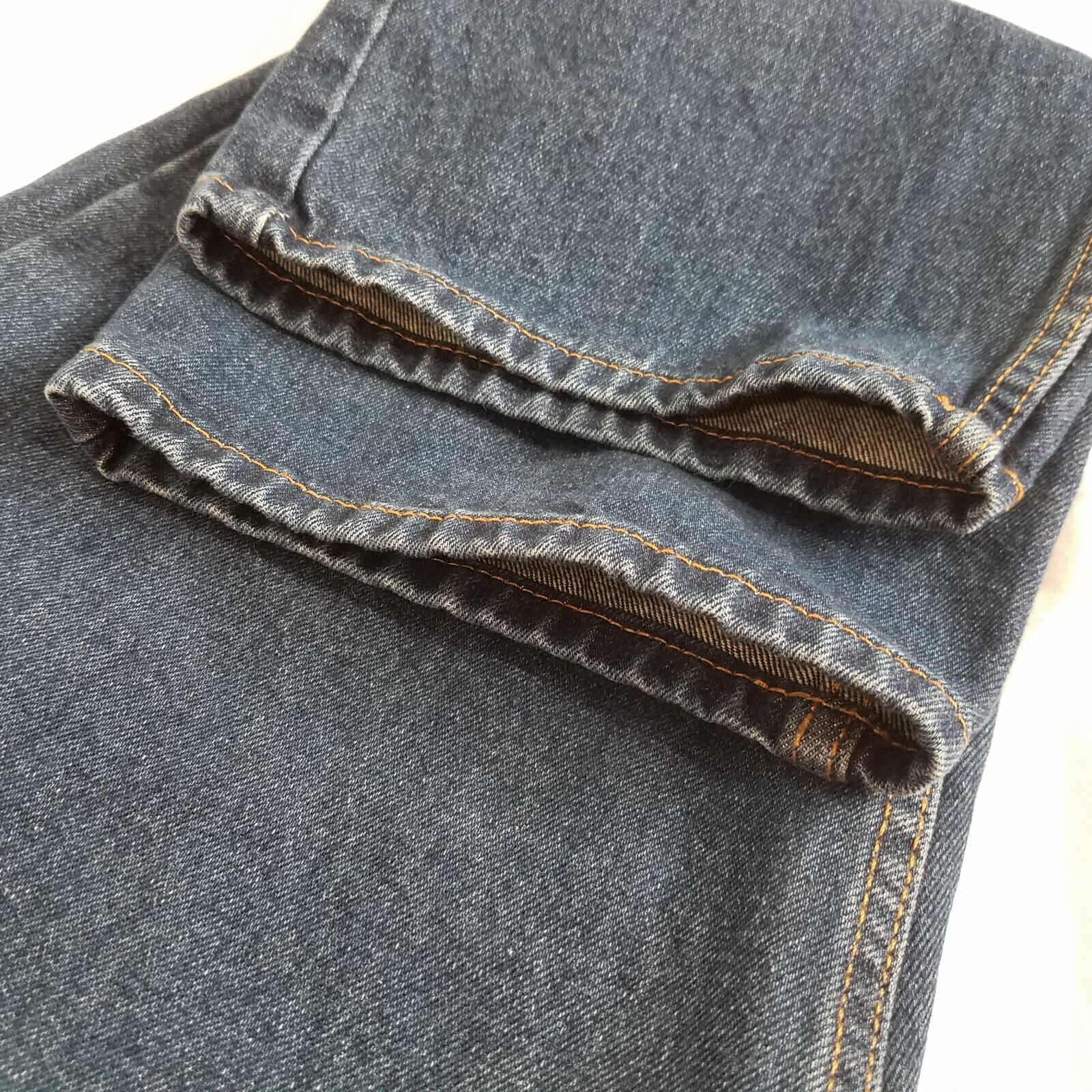 Members Mark Straight Jeans Mens 42x29 Cotton **R… - image 10