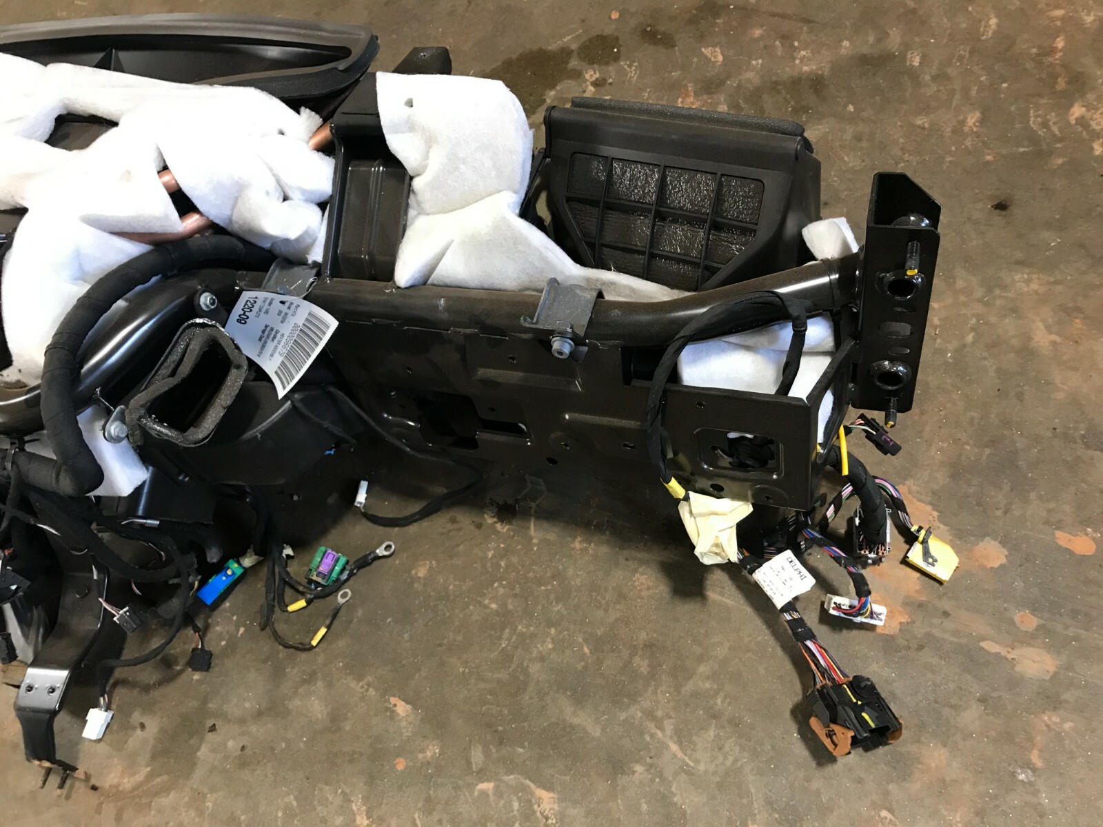 09-13 MASERATI GRANTURISMO M145 HEATER A/C EVAPORATOR ASSEMBLY W/ WIRE HARNESS