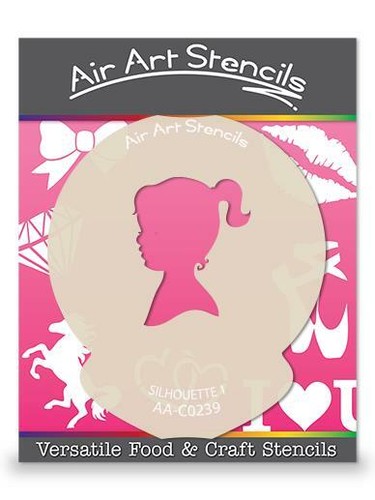 Stencils For Cake and Craft - Girly Theme - Unicorn Shoes and Princess Designs - Picture 9 of 25