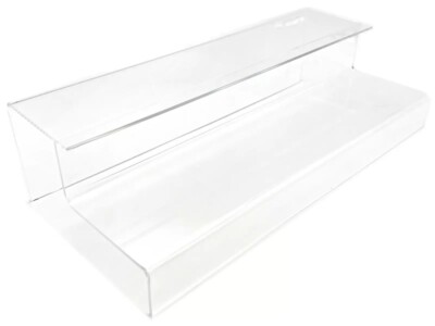Acrylic 2 Tier Riser Display Stand Approx 13'' x 6.35'' x 3'' +/- for Model MJ13004