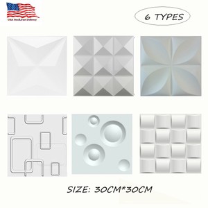 6types 3d Wall Panel Ceiling Tiles Wallpaper Background Diy Home