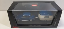 1/43 Schuco VW Beetle Kafer with Hymer Eriba Puck Caravan Trailer