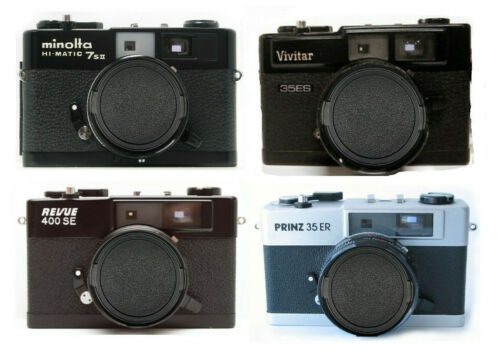 Capuchon d'objectif d'appareil photo Vivitar 35ES, Revue 400SE, Prinz 35ER, Minolta Hi-Matic 7sII - Photo 1/2