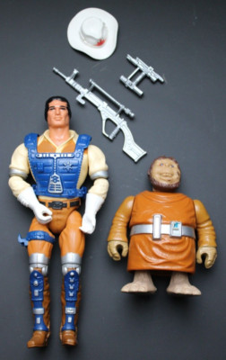 Marshall Bravestarr und Deputy Fuzz Actionfigur, Vintage 1986 Filmation