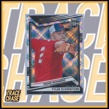 2022 Panini Elite Extra Edition BB Tyler Schweitzer Prime Numbers A 180/185