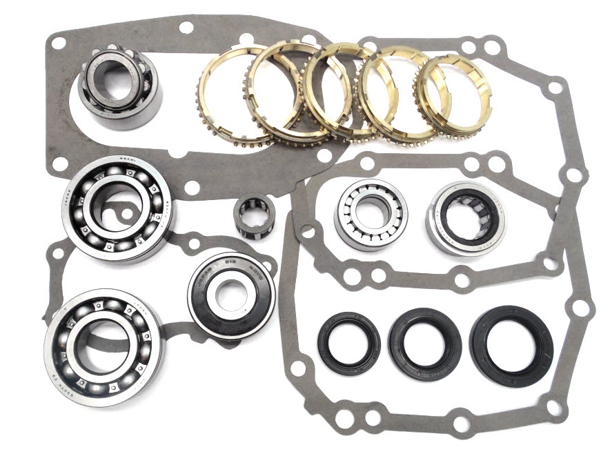 Kit completo de rodamientos y sellos W55 W56 W58 Toyota 5 velocidades 1978-91 Foto 2 de 4