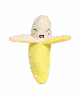 dog banana toy