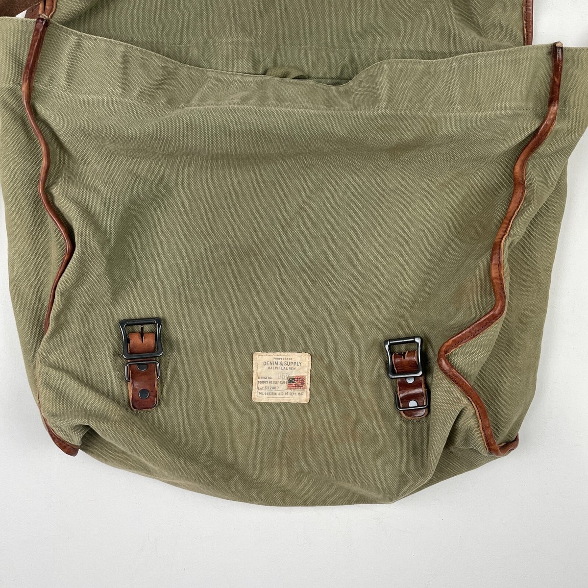 Ralph Lauren Denim & Supply Southwest Canvas Leather