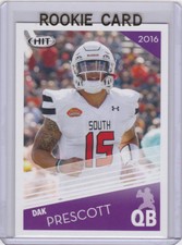 DAK PRESCOTT ROOKIE CARD 2016 SAGE HIT Next Level Dallas COWBOYS NFL Football RC