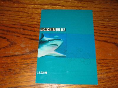 MORCHEEBA - THE SEA - ORIGINAL PROMO POSTCARD