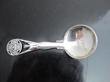 THORVALD MARTHINSEN Norway 830 Silver 1945 LIBERATION Spoon 4 3/4"