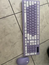 Lavender Keyboard And Mouse Reccazr