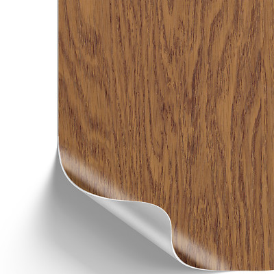 [12,11 /m²] Selbstklebende Folie Klebefolie Möbel Küche Holzoptik Eiche rustikal