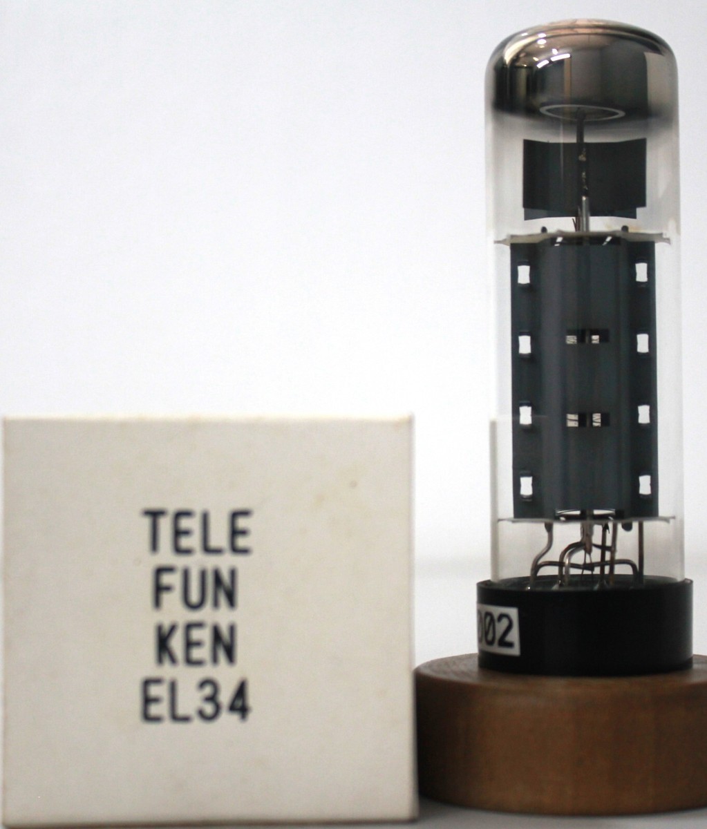 Telefunken EL34 6CA7 Amplitrex Tested 1 Pc | eBay