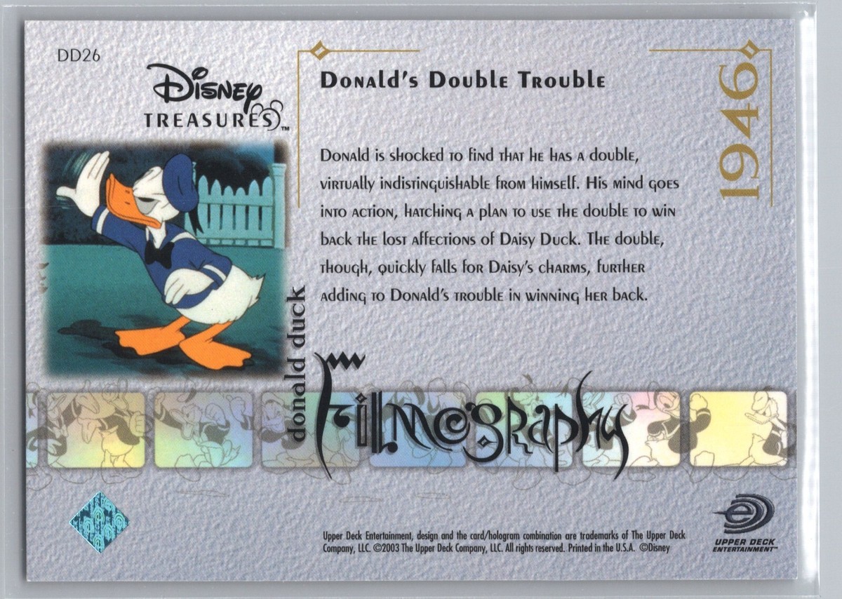 2003 Disney Treasures DD26 - Filmography Donald Duck - Donald's