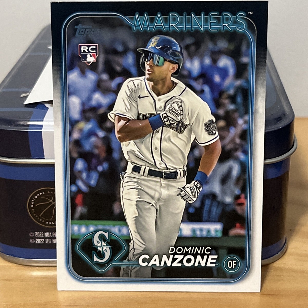 2024 Topps Series 1 195 Dominic Canzone Seattle Mariners Baseball Card 1S￼