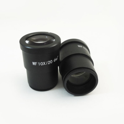 1PC Widefield 10X/20 Eyepiece 30mm High Eyepoint for Stereo Microscope