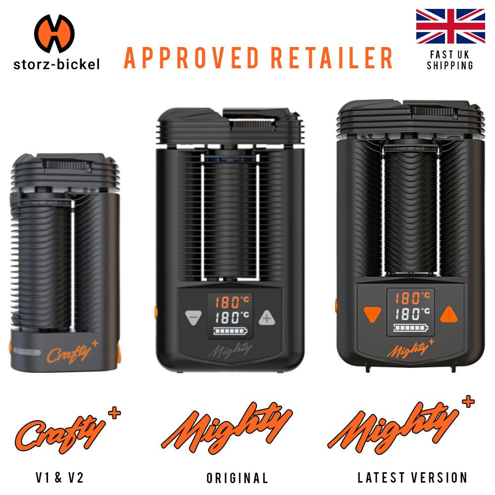 Storz and Bickel Crafty PLUS Mighty Mighty PLUS Portable Vaporisers UK  Seller