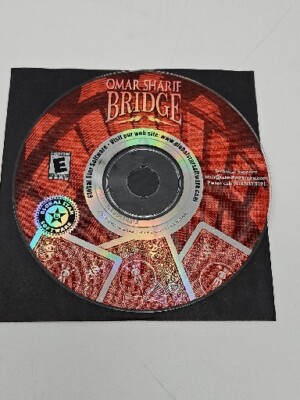 Omar Sharif Bridge Windows - Global Star[PC] 98/me/xp Cd-rom - DISC ONLY 
