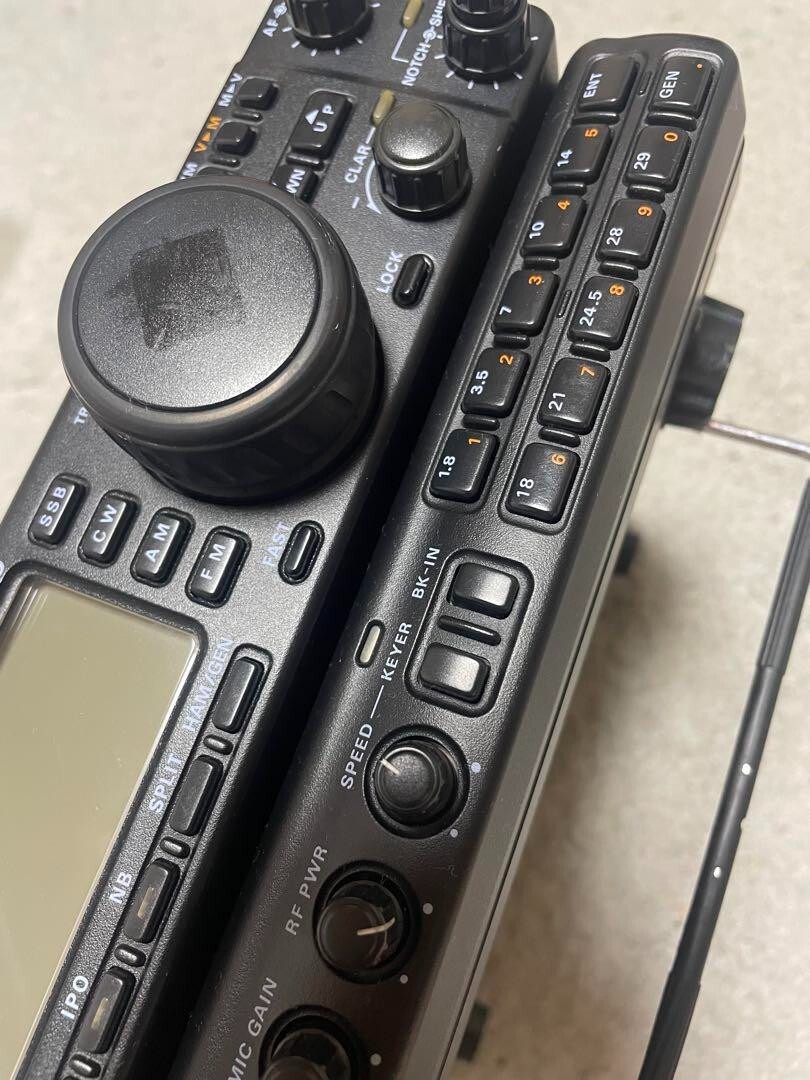 Yaesu FT-900 /AT HF TRANSCEIVER w/Cable All Function Tested | eBay