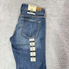 Ariat Women’s Jeans Denim Trouser 27S Medium Wash Western NWT