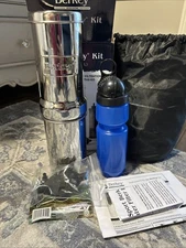 Go Berkey Water Filter Kit with Black Berkey Purification Element Filter 1 Qt