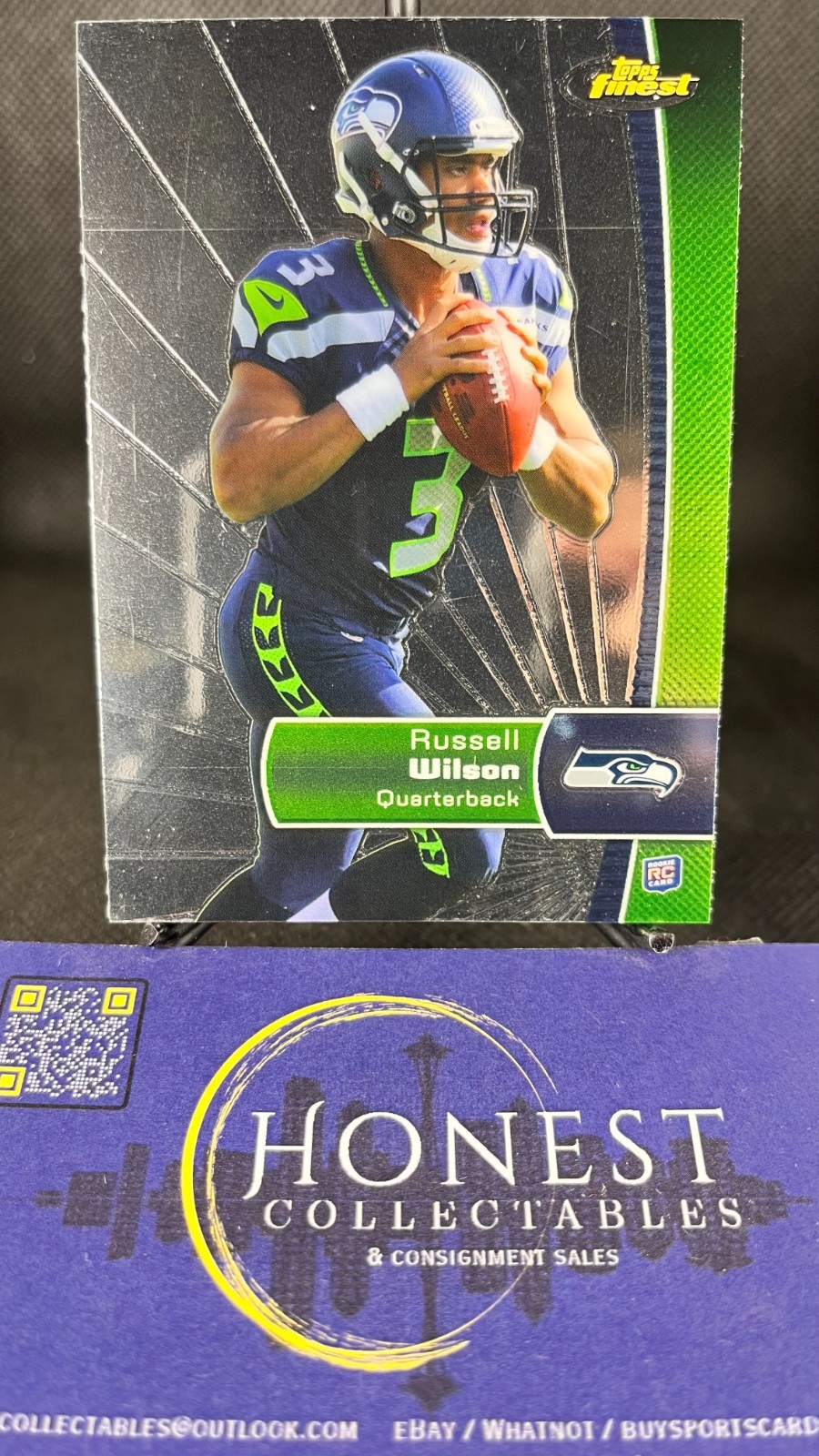 Russell Wilson Finest #140 Base
