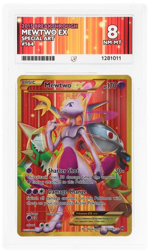 Mewtwo-EX graded ACE 8 for sale on eBay