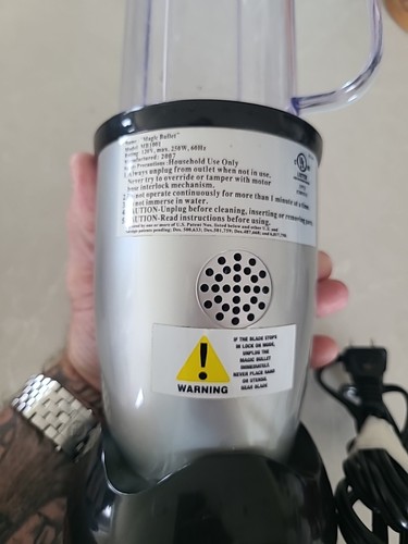 Majic Bullet Mb1001 probado estado de funcionamiento - Imagen 4 de 5