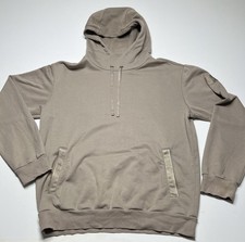 ALO Hoodie Size XL Satin Details Tan Yoga