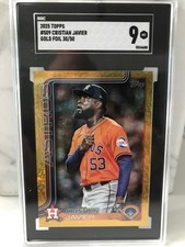 Christain Javier gold foil 30/50 topps 2025#509 rare low population💥💥💥