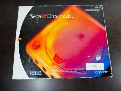 Sega Dreamcast Game Console White Complete In Box Mint