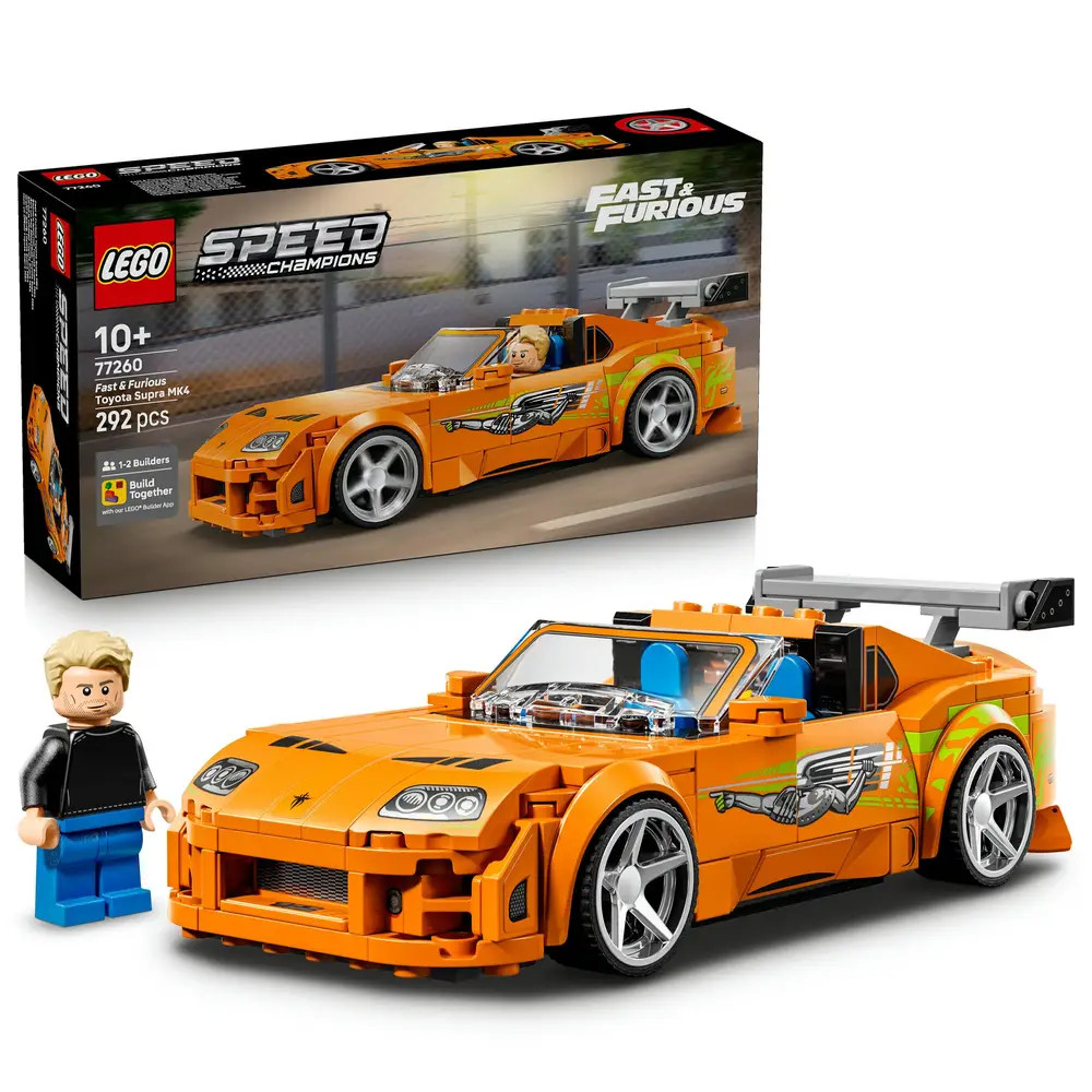 Lego® Speed Champions Orange 77260 The Fast And The Furious Toyota Supra Mk4 - Image 10
