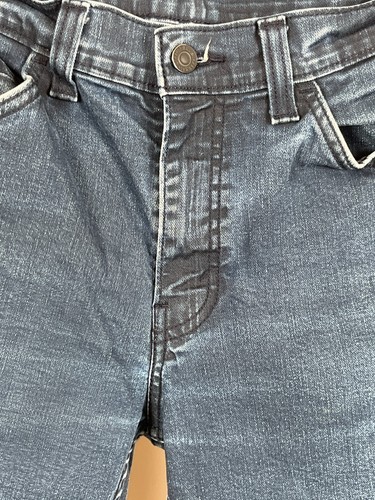 LEVI'S 511 Slim Fit Jeans Herren Gr. W33 L32 Blau Denim Faded Whiskered 5 Pocket - Bild 6 von 12