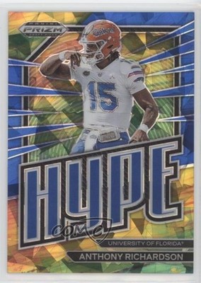 2023 Prizm Draft Picks Hype Blue Ice 89/99 Anthony Richardson Rookie RC 0ud4